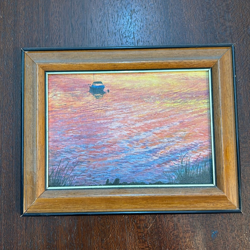 Beautiful sunset seascape